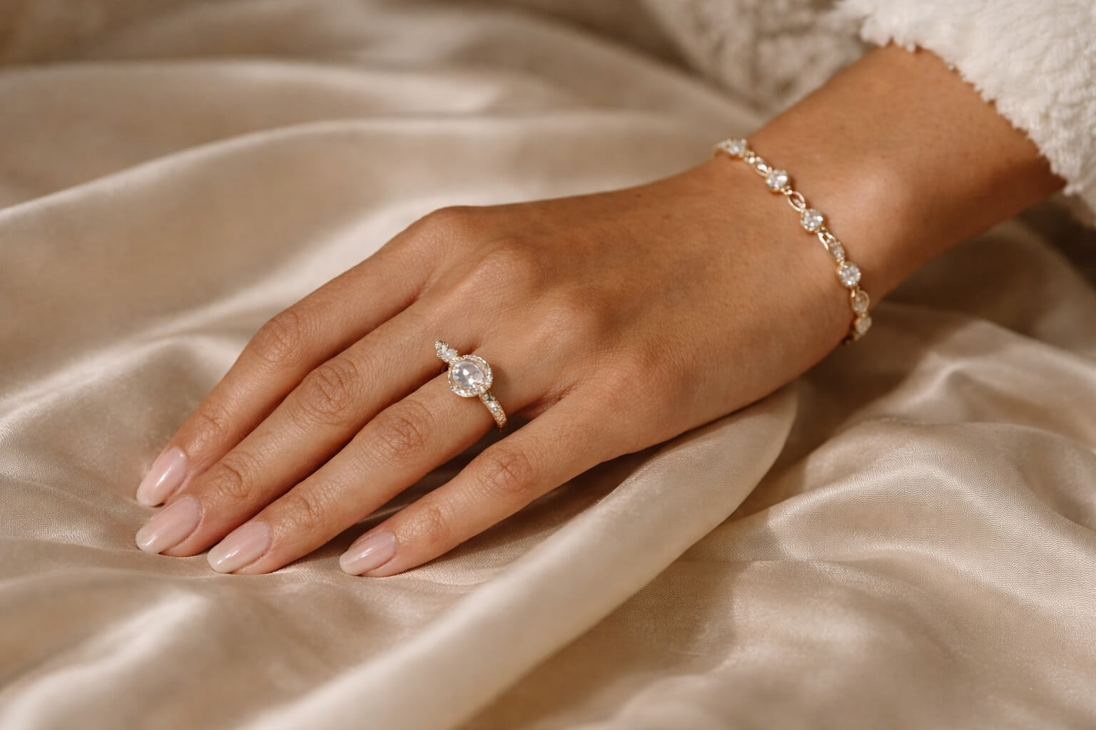 Cartier Ring 0.1 Ct Diamond