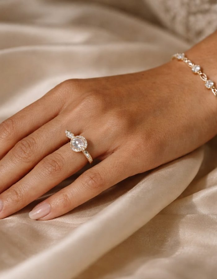 Cartier Ring 0.1 Ct Diamond